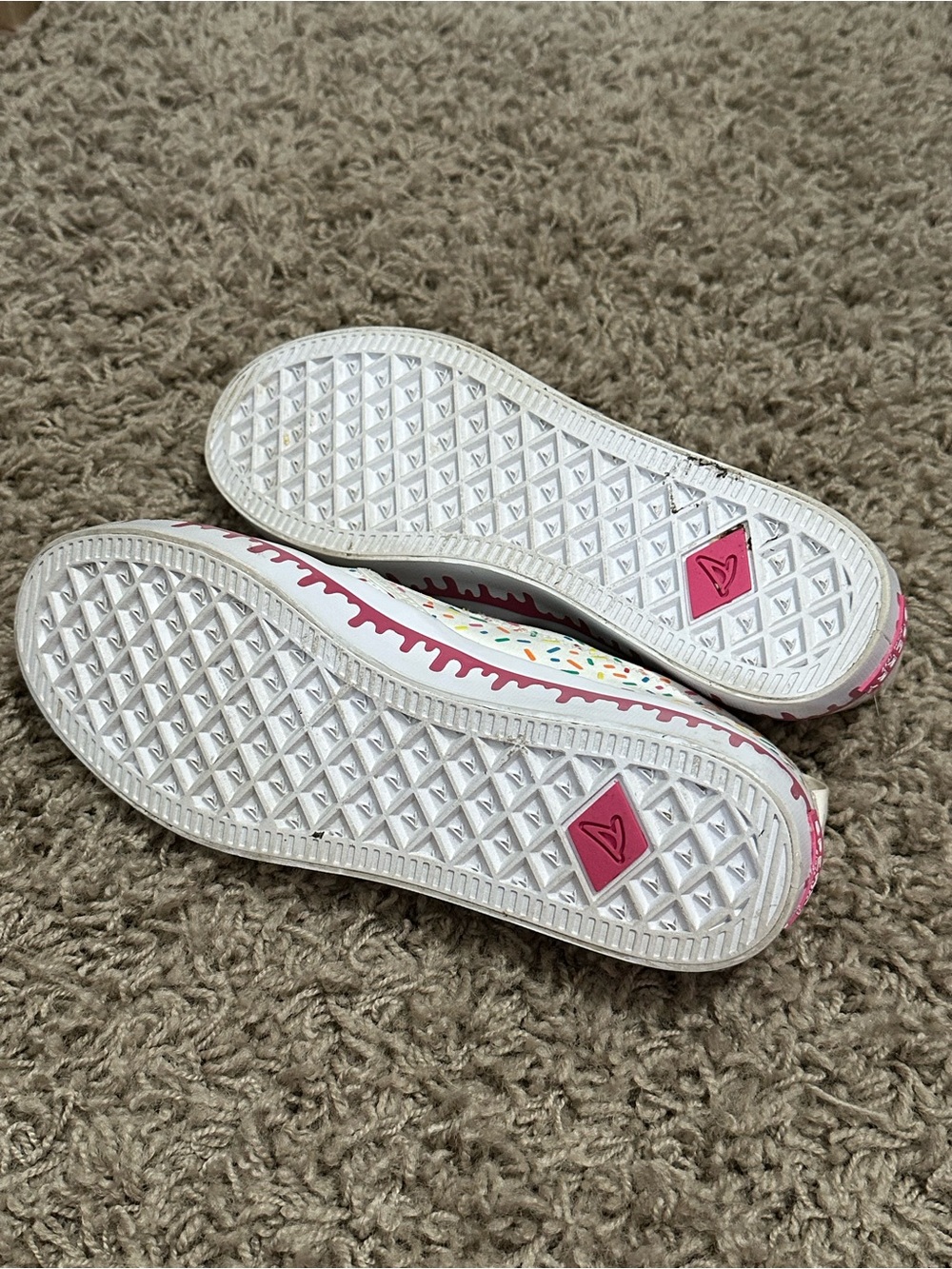 Sperry Sprinkle Slip-On Shoes - White with Multicolor Sprinkles - Picture 8 of 11